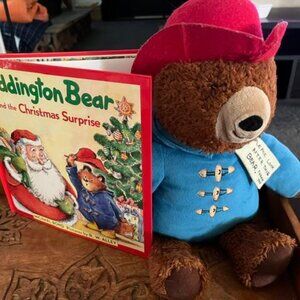 PADDINGTON BEAR PLUSH with book